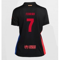 Fotbalové Dres Barcelona Ferran Torres #7 Dámské Venkovní 2024-25 Krátký Rukáv